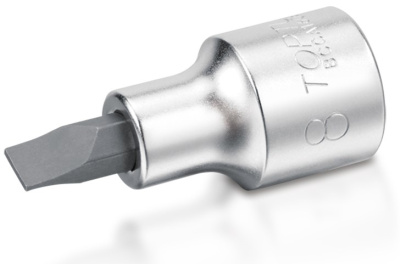 Головка торцевая с вставкой 1/4" SL6,5 L=37 мм TOPTUL BCCA086E Головка торцевая с вставкой 1/4" SL6,5 L=37 мм TOPTUL BCCA086E