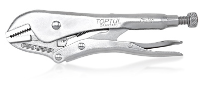 Зажим с фиксатором прямой 250 мм TOPTUL DAAR1A10 Зажим с фиксатором прямой 250 мм TOPTUL DAAR1A10