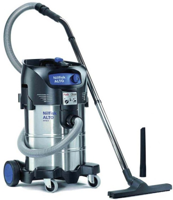 Профессиональный пылесос для сухой и влажной уборки Nilfisk-Alto ATTIX 40-01 PC INOX Профессиональный пылесос для сухой и влажной уборки Nilfisk-Alto ATTIX 40-01 PC INOX