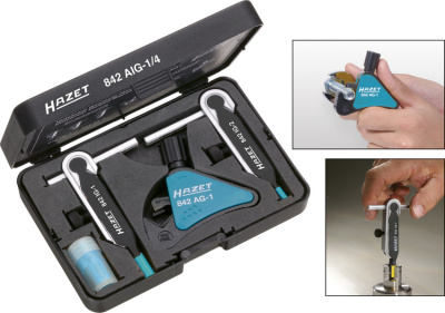 Набор для ремонта и восстановления резьбы Hazet 842AIG-1/4 Набор для ремонта и восстановления резьбы Hazet 842AIG-1/4